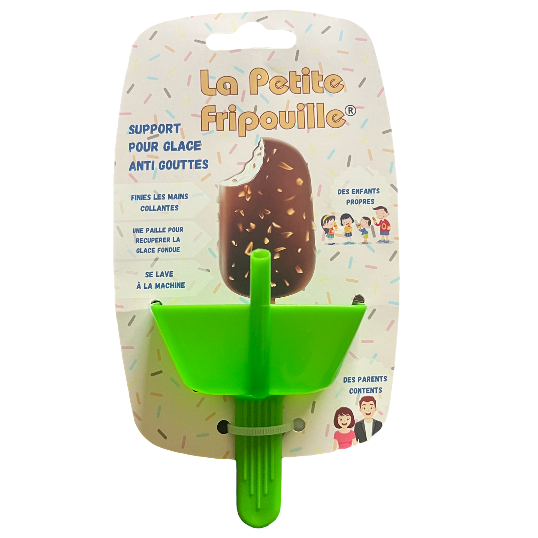 Support pour glace anti goutte : Vert